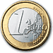 1 Euro M&uuml;nze