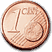 1 cent Euro M&uuml;nze