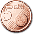 5 cent Euro M&uuml;nze