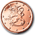 1 cent Euro Finnland M&uuml;nze