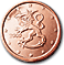 2 cent Euro Finnland M&uuml;nze