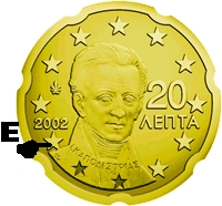 20 cent Eurom&uuml;nze Griechenland