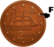 2 cent Eurom&uuml;nze Griechenland