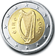 2 Euro Irland M&uuml;nze