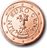 1 cent Eurom&uuml;nze &Ouml;sterreich