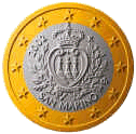 1 Eurom&uuml;nze San Marino