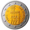 2 Eurom&uuml;nze San Marino
